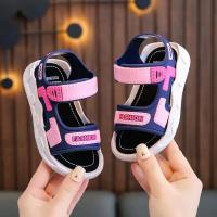 Nuevos Sandalias Para Niños Y Niñas De Verano Antideslizantes Suela Suave Deporte Sandalias De Playa Material Superior PU Cómodo Tamaño Para Edad 4-6 - details 4