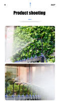 Kit De Rociador Universal DIY 5-30M Para Jardín Florería Riego De Agua Humidificación Y Refrescado En El Jardín - details 10