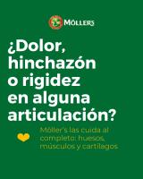 Möller's ®  Omega-3 Cuida la articulaciones Con Jengibre y Vitamina C y D 80 cápsulas - details 0