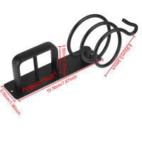 Organizador De Baño Pared Montado Estante De Almacenamiento Con Porta Secador Y Rizador De Cabello Accesorios De Cocina De Aluminio Espacial - details 12