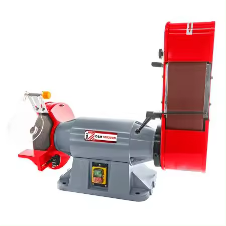 Holzmann DSM100200B_400V Esmeriladora con banda abrasiva - 1
