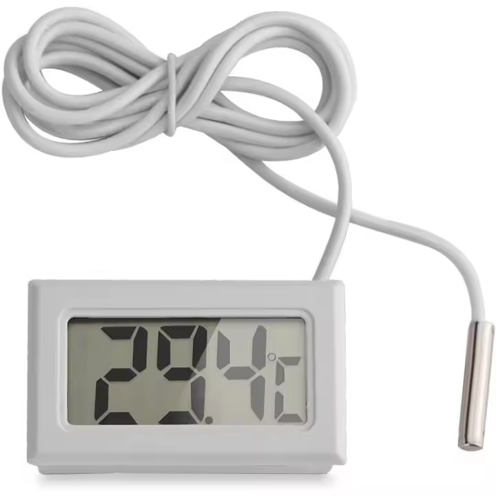 Termómetro digital LCD Mini sensor de temperatura Sonda Termómetro digital LCD - 1