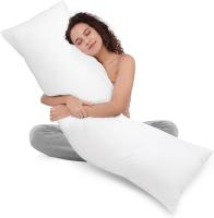 Almohada Blanca De Poliéster Suave Para Dormir 40x120cm 30x50cm 45x45cm 50x50cm Soporte Lumbar Para Lados Almohada Corporal - details 3