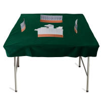 Mantel Rectangular Para Juego De Mesa 86x86x10cm Felpa Suave Para Poker Y Mahjong Plegable Decorativo Para Juegos De Cartas En Casa - details 7