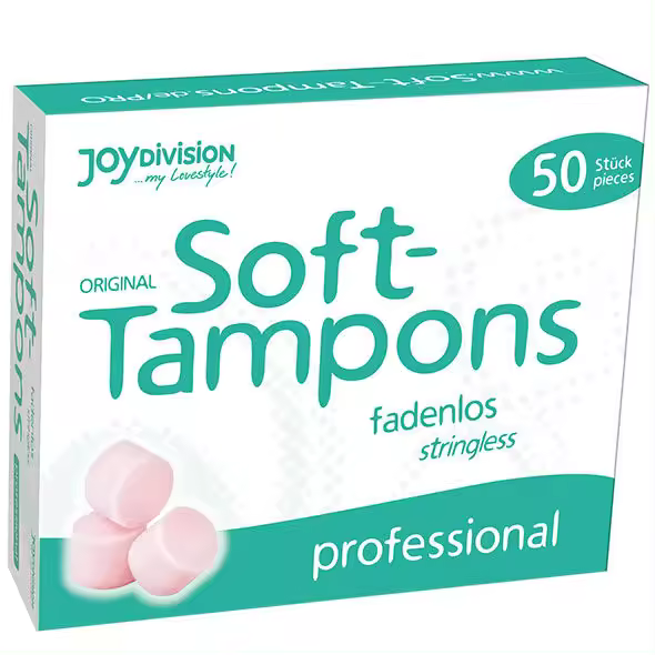 JOYDIVISION SOFT TAMPONES ORIGINALES PROFESIONALES SIN HILO (50 Unid) - 1
