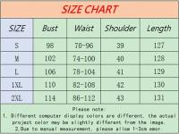Vestido Casual De Mujer Otoño Estampado Fashionable Cuello Erguido Talla S-XXL Cintura Elástica Micro Manga Corta Suéter Slimming - details 0