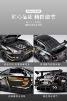 Nissan GTR R35 De 1:24 Coche Deportivo Diecast Modelo De Metal Juguete Para Colección Simulación Con Retroceso Para Niños - details 9