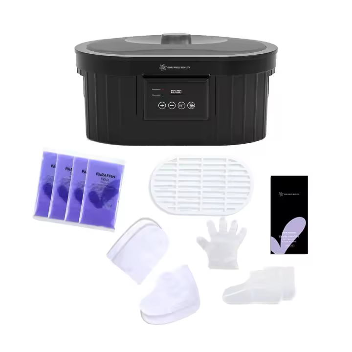 Máquina de cera de parafina para manos y pies, 5000 ml Baño de parafina con calentador de cera de parafina de lavanda para tratamiento profesional de spa y artritis en casa - 1