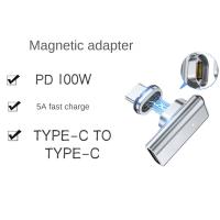 Adaptador magnético USB tipo C de 24 Pines, conector 40Gbp/S PD de 100W, convertidor de carga rápida para Thunderbolt 3, IPad y MacBook - details 6