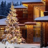 Luces De Navidad LED De Garland 4M AC 220V Cadena De Icicles Para Exterior Decoración De Jardín Y Calle Luz De Fiesta Caliente Blanca - details 1