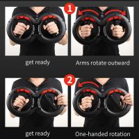 Entrenador De Agarre De Fuerza De Mano Multifuncional Para Entrenamiento De Brazos Y Muñecas Resistencias De Fitness Ejercitador De Fuerza De Spring - details 17