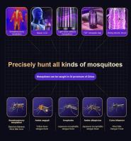 Lámpara Repelente De Mosquitos Eléctrica Recargable Por USB Baja Radiación Silenciosa Trampa Insectos Para Exteriores - details 7