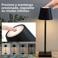 Lámpara De Escritorio LED 3 Colores Luz De Noche Táctil Protección Ocular Con Enchufe USB Para Estudio Luz De Mesa Lateral - details 7