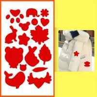 Chaqueta De Poliéster Con Patrón De Flores Autocolantes Reparación Permanente Lavable Hilo Libre Manual Pequeño Tamaño - details 0