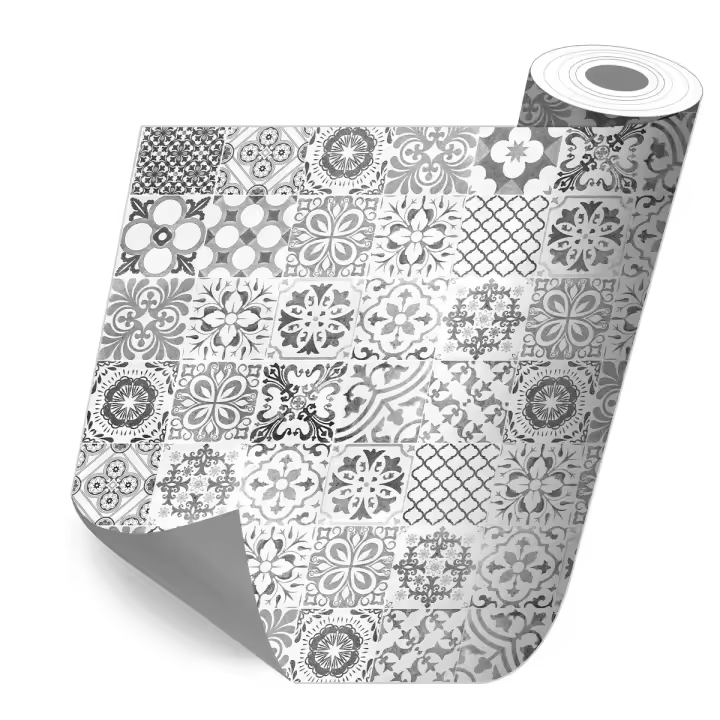 VINILIKO, Rollo sticker Juliette gris - 1