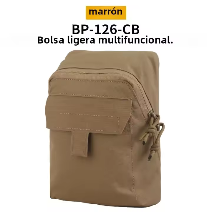 Bolsa De Almacenamiento Multifuncional Ligeramente Camuflada Para Equipo Molle Bolsa De Sundries Adecuada Para Caza Y Otros Uso - 1
