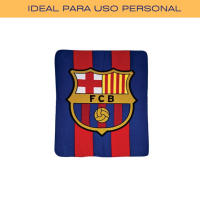 MOZURU Manta Polar Blaugrana” con el Escudo del Fútbol Club Barcelona – 120 x 150 cm | Tejido Suave y Cálido en Poliéster | - details 2
