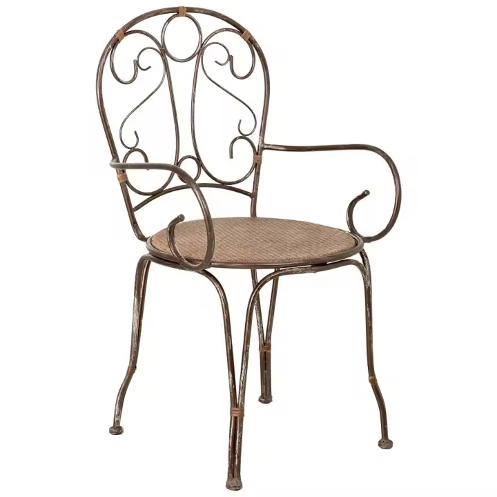 Silla de metal 52.7x50.1x45/92.7h cm - 1