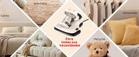 JIGOO S100 Aspirador de ácaros, Aspiradora Antiacaros para colchones con Sensor de ácaros, Pantalla LED, vibración, luz UV, ultrasonido, Elimina 99.9%, Especial Alergias, para Colchones y Sofás - details 11