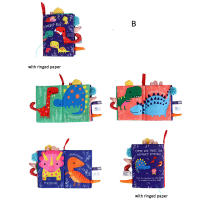 Libro De Tela Suave 3D Para Bebé Juguete Educativo Montessori Primera Edición Colorido Aprendizaje De Habilidades Básicas De La Vida Infantil - details 18