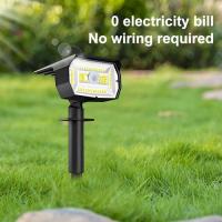 Luces Solares Para Paisaje IP65 Impermeables Con 3 Modos Luz Solar Para Jardín Camino 72/68 LED Modernas Para Exterior - details 26