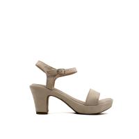 Calzados Soraia. Sandalia de tacón bajo, tacón grueso, un clásico de serraje, sandalia cómoda, moda verano - details 8