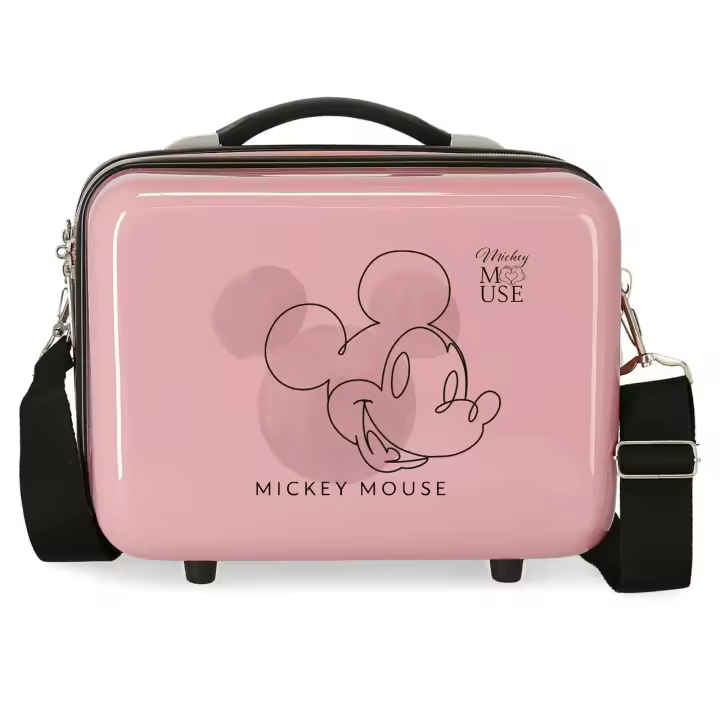 Disney Mickey Neceser De Viaje ABS Outline Rosa - 1