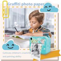 Cámara Digital Para Niños Con Impresora Térmica Inmediata Adecuada Para Fotografía Educativa Regalo De Vacaciones Miniatura Segura Para Edades 6+ Material ABS Con Batería Recargable - details 2