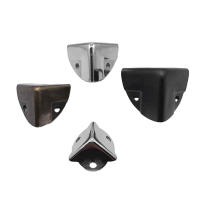 4Pcs Protección De Esquinas De Hierro Para Muebles Cubierta De Protección Para Rincones De Mesa Decoración De Pies De Metal Para Caja De Joyas Y Casos De Madera - details 7