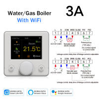 Termostato Inteligente Tuya Para Piso Eléctrico Calentamiento De Agua Y Boilero Gas Controlador De Temperatura Underfloor Compatible Con Alexa Y Google Assistant - details 25