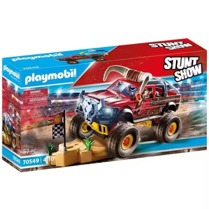 Playmobil Monster truck Horned Stunnt show 70549 - 1