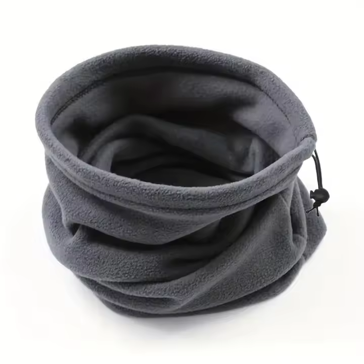 MH-030 Braga de Cuello y Máscara Facial de Forro Polar para Invierno - A Prueba de Viento, Bandana Térmica para Deportes al Aire Libre y Ciclismo - 1