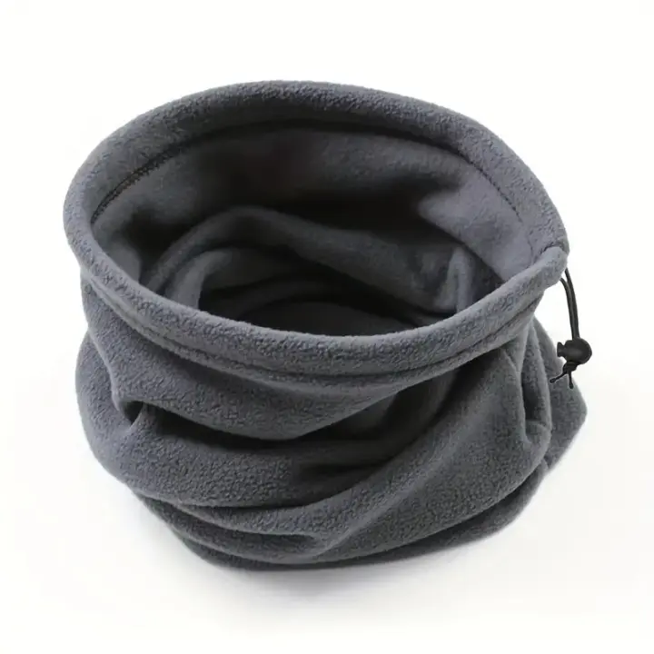 MH-030 Braga de Cuello y Máscara Facial de Forro Polar para Invierno - A Prueba de Viento, Bandana Térmica para Deportes al Aire Libre y Ciclismo - 1