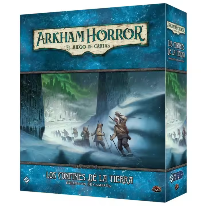 Aquamarine Games Juegos - Juego de Cartas Arkham Horror LCG | Campaña de los Confines de la Tierra - 1