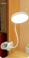 Lámpara De Mesa USB Recargable Lámpara De Escritorio Clip Lectura De Noche Luz LED Táctil 3 Modos Dimming Protección Ocular Con Cable De Enchufe - details 0