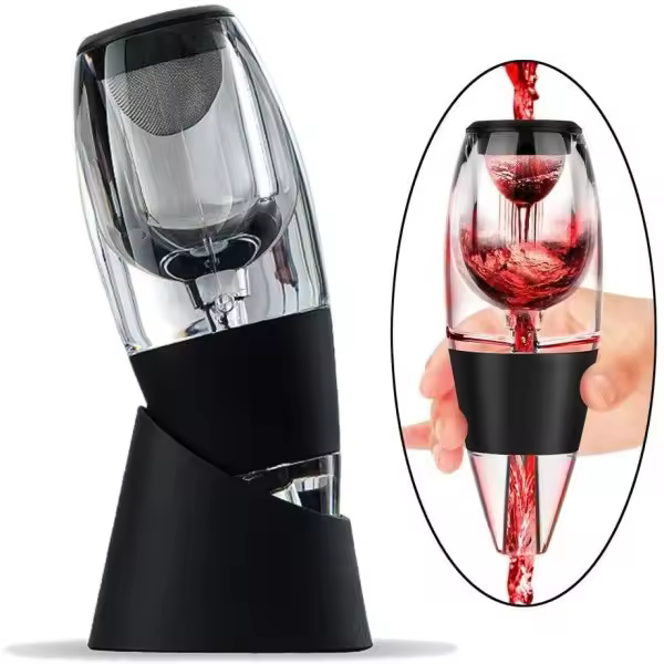 Deluxe Karafka do wina - Aerator do Wina Svart - 1