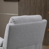 Sillón TV Eléctrico con Asistencia vertical Reclinable 1 Motor Función de inclinación Bolsillos laterales Bolsillo para Mando a Distancia Núcleo de Muelles de Bolso Tapizado gris, Estilo Moderno, Tecnología, Experiencia inteligente, 15 °-160 ° infinitame - details 3