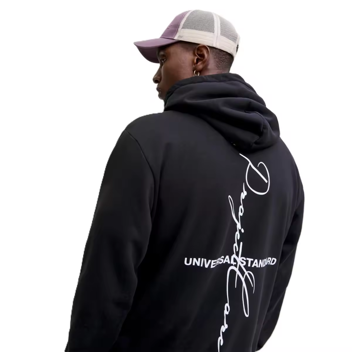 Sudadera Jack & Jones 12282973 Graphic negro (black) - details 2