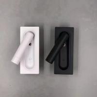 Lámpara De Pared Moderna Y Sencilla Para Habitación De Hotel Dormitorio Estudio Lectura Protección Ocular Rotativa LED Metal Negro Y Blanco - details 4