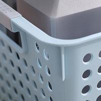 Cesta De Almacenamiento Para El Hogar Con Agujeros Para Juguetes Y Cosméticos Plástico Grueso Para Mesas Ecológica - details 4