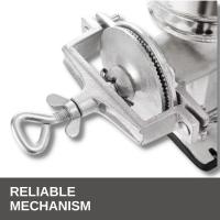 Molinillo de maíz manual, herramienta de Cocina útil con Tolva Grande ajustable para maíz, café, Trigo, avena, Nueces, Hierbas, especiales, Semillas, molinillo ideal para restaurantes, cocina comercial y panaderías. - details 4