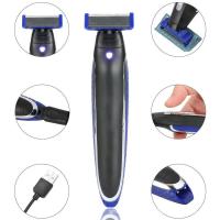 Afeitadora Depiladora Macruma para Hombre, especial zonas delicadas y barba con doble cuchilla y bateria recargable. - details 0
