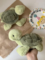 Muñeco De Peluche Tortuga Jelly Cat 28cm Juguete Creativo Para Compañía Simulación De Mascota Para Niños Regalo De Vacaciones - details 19