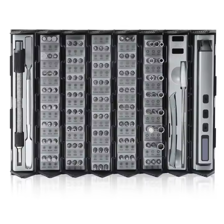 Destornillador Eléctrico Recargable 126 En 1 Con Batería Para Reparación De Móviles Xiaomi Herramienta Multifuncional De Precisión Mini Con Imán - 1