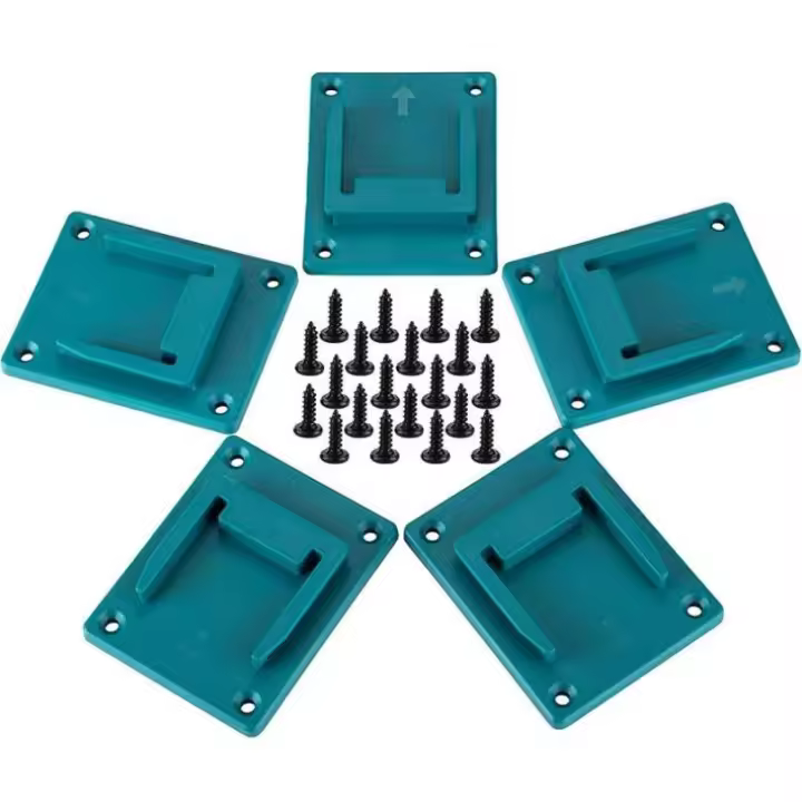 Makita Portaherramientas para taladro de 18 V, juego de 5, color azul cian - 1
