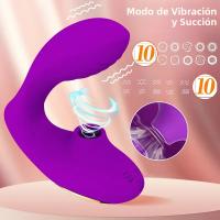 Dispositivo De Succión Vaginal De 10 Velocidades Estimulador De Clítoris Vibrador G-Spot Para Mujeres Juguete Sexual Femenino - details 4