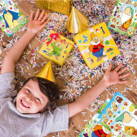 Puzzle De Puzle De Disney Snow White 8/16 Hojas De Pegatinas DIY Juego De Armar Cara Para Niños Manualidades Educativas De Scrapbooking - details 4