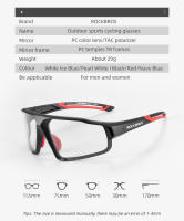 Gafas De Ciclismo ROCKBROS Ultralight Grandes Marco Fotocromáticas Protección UV400 Para Deportes Al Aire Libre Correr - details 0