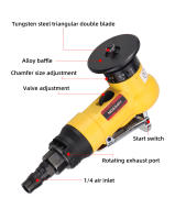 HIFESON Mini Herramienta De Chamfering Para Madera Y Metal Trimmer Desburrador Máquina De Chamfering Para Muebles Herramienta De Grabadora Aireada - details 10