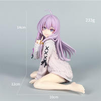 Figura De Acción Anime 15cm El Viaje De Elaina Muñeca Colección PVC Disfraz De Bruja Con Traje De Knit Regalo De Navidad Para Jóvenes De 14 Años O Más - details 0